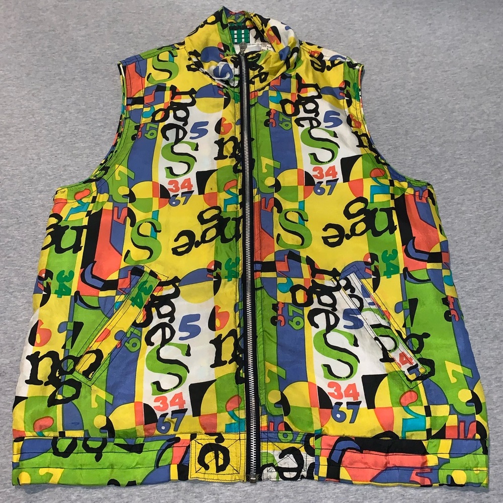 Vintage EVR 80s style vest